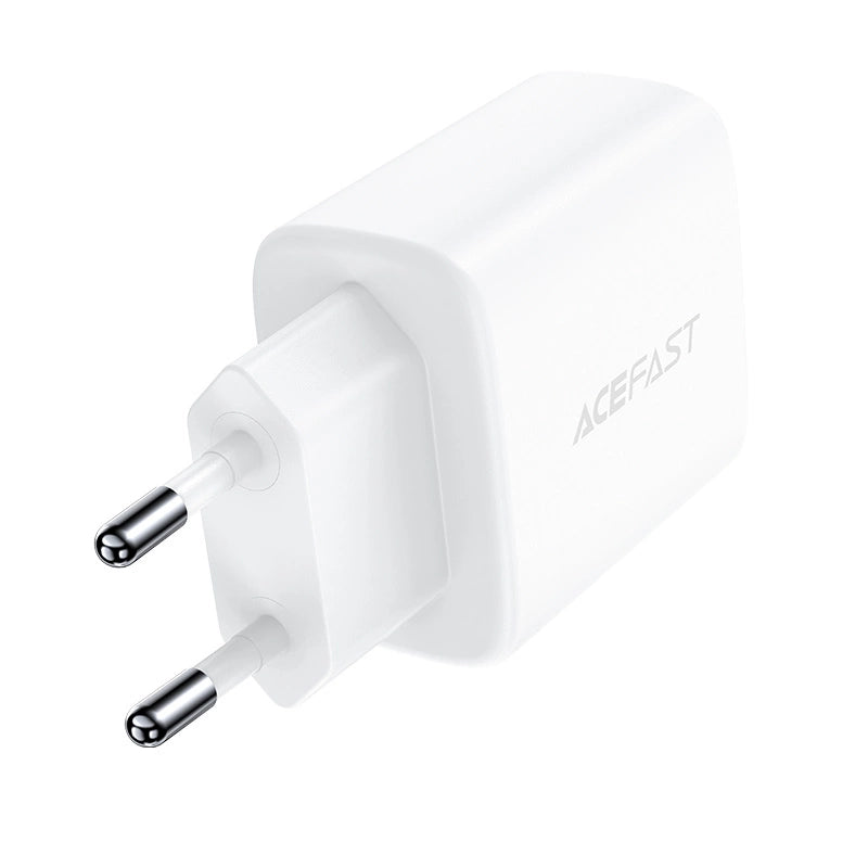 Acefast vægoplader USB Type C / USB 20W, PPS, PD, QC 3.0, AFC, FCP hvid (A25 hvid)