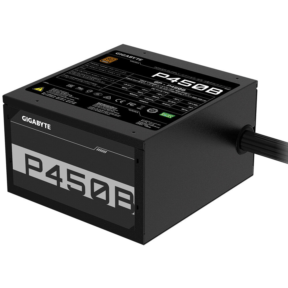 GIGABYTE P450B enhed til strømforsyning 450 W 20+4 pin ATX ATX Sort