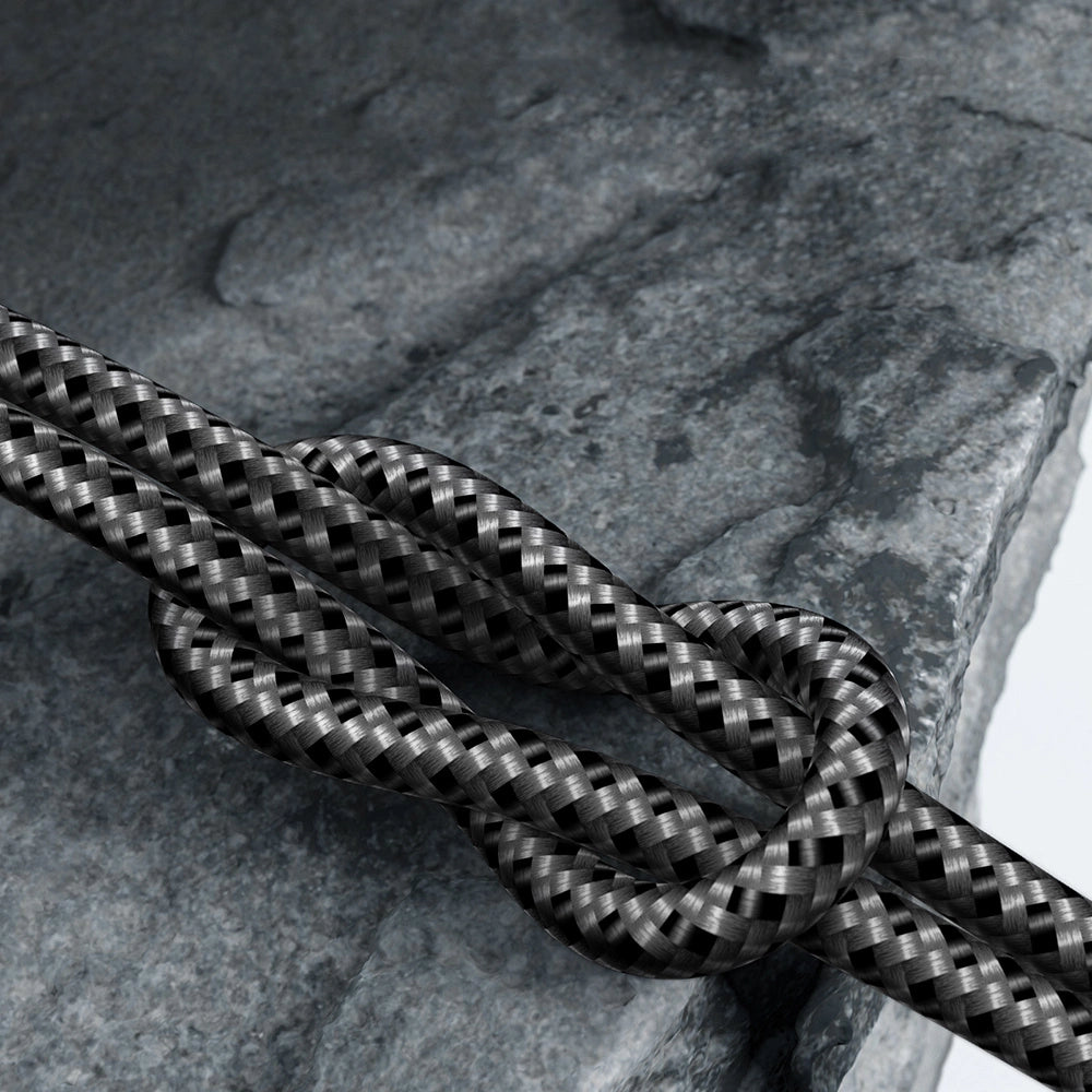 Acefast kabel MFI USB - Lightning 1,2 m, 2,4 A sort (C1-02 sort)