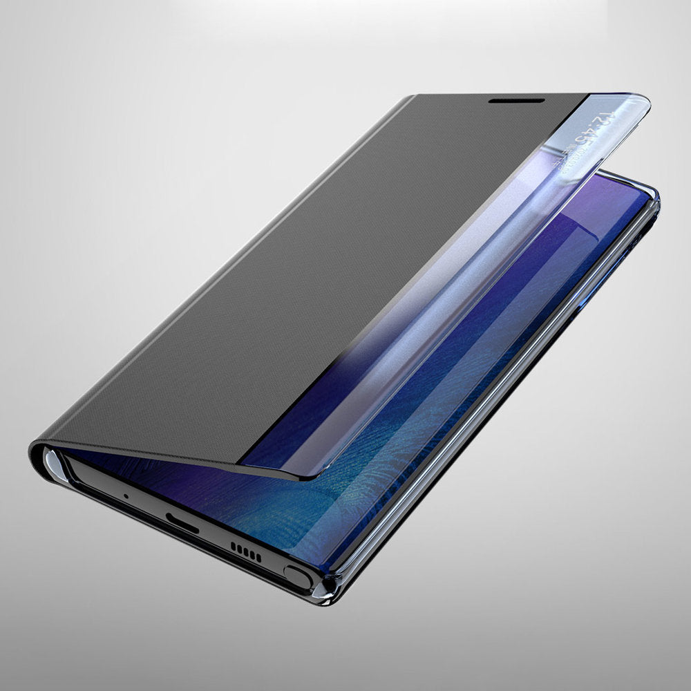 Ny Sleep Case-dæksel med stativfunktion til Samsung Galaxy A03s (166.5) pink