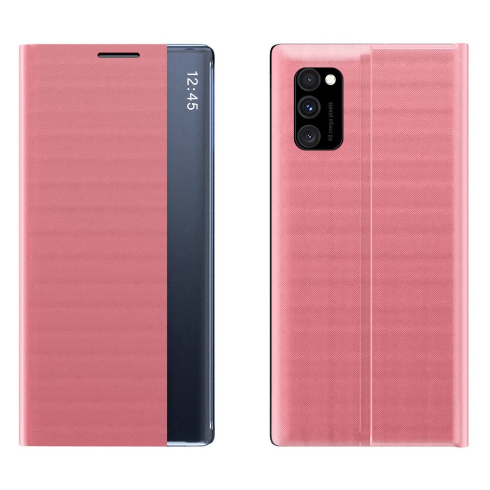 Ny Sleep Case flip cover med standfunktion Xiaomi Redmi Note 11 Pro+ 5G (Kina) / 11 Pro 5G (Kina) / Mi11i HyperCharge / Poco X4 NFC 5G lyserød