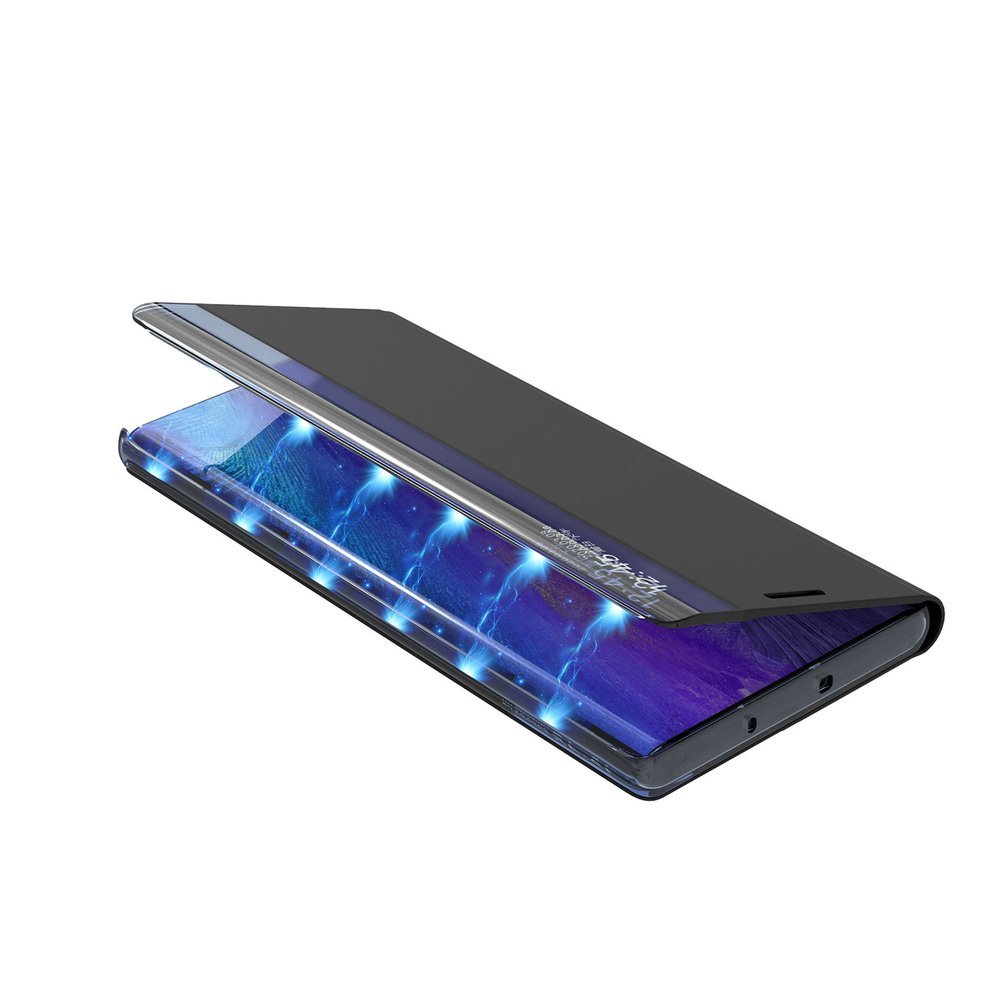 Nye Sleep Case flip cover med standfunktion Xiaomi Redmi Note 11 Pro+ 5G (Kina) / 11 Pro 5G (Kina) / Mi11i HyperCharge / Poco X4 NFC 5G sort