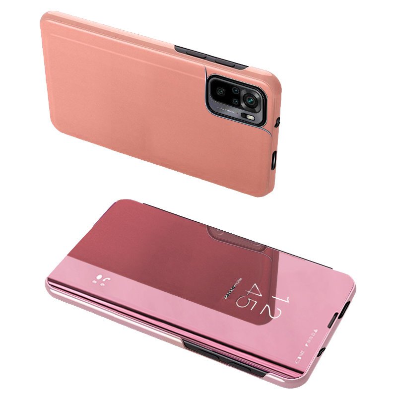 Clear View Case flip case Xiaomi Redmi Note 11 Pro+ 5G (Kina) / 11 Pro 5G (Kina) / Mi11i HyperCharge / Poco X4 NFC 5G pink