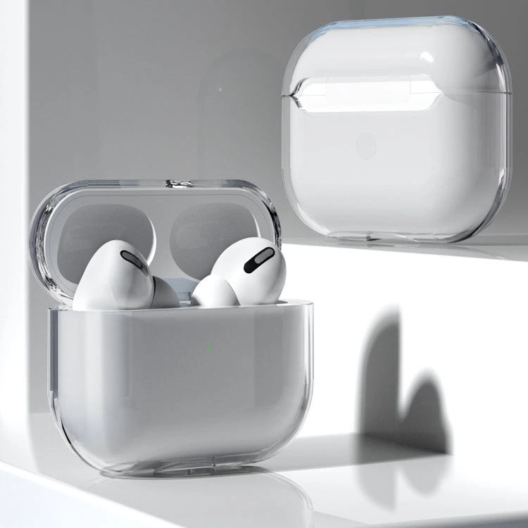 AirPods 2- og AirPods 1-kasse, stiv, stærk og gennemsigtig hovedtelefonkasse (kasse A)