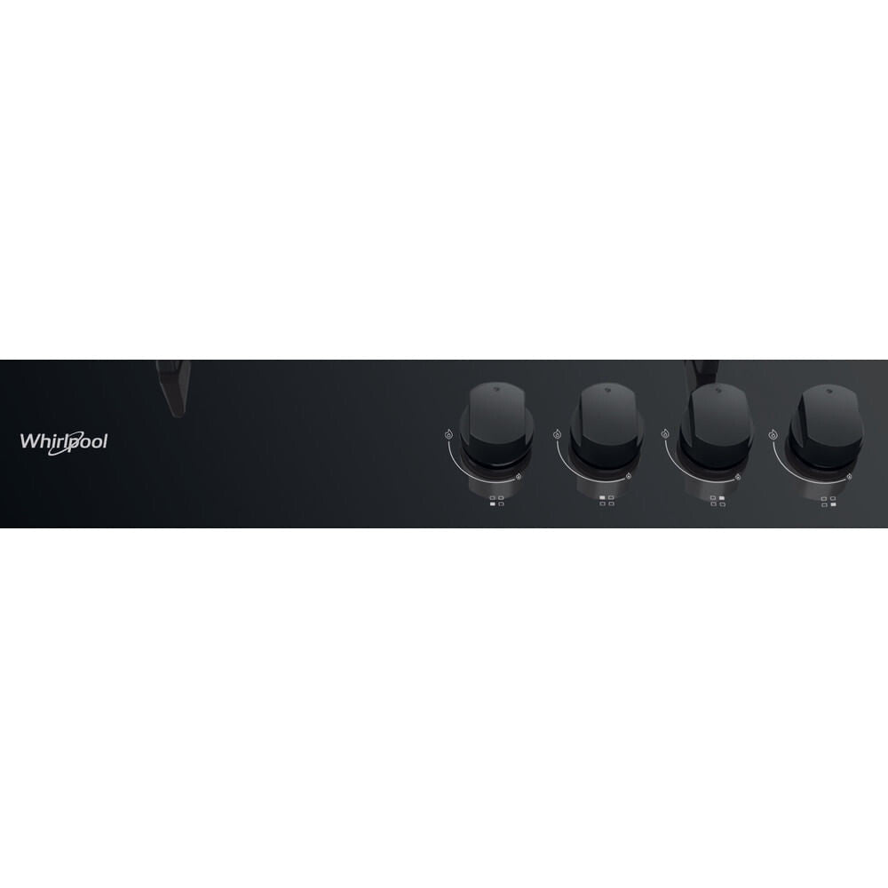Whirlpool AKT 616/NB Sort Indbygget 60 cm Gaskomfur 4 zone(s)