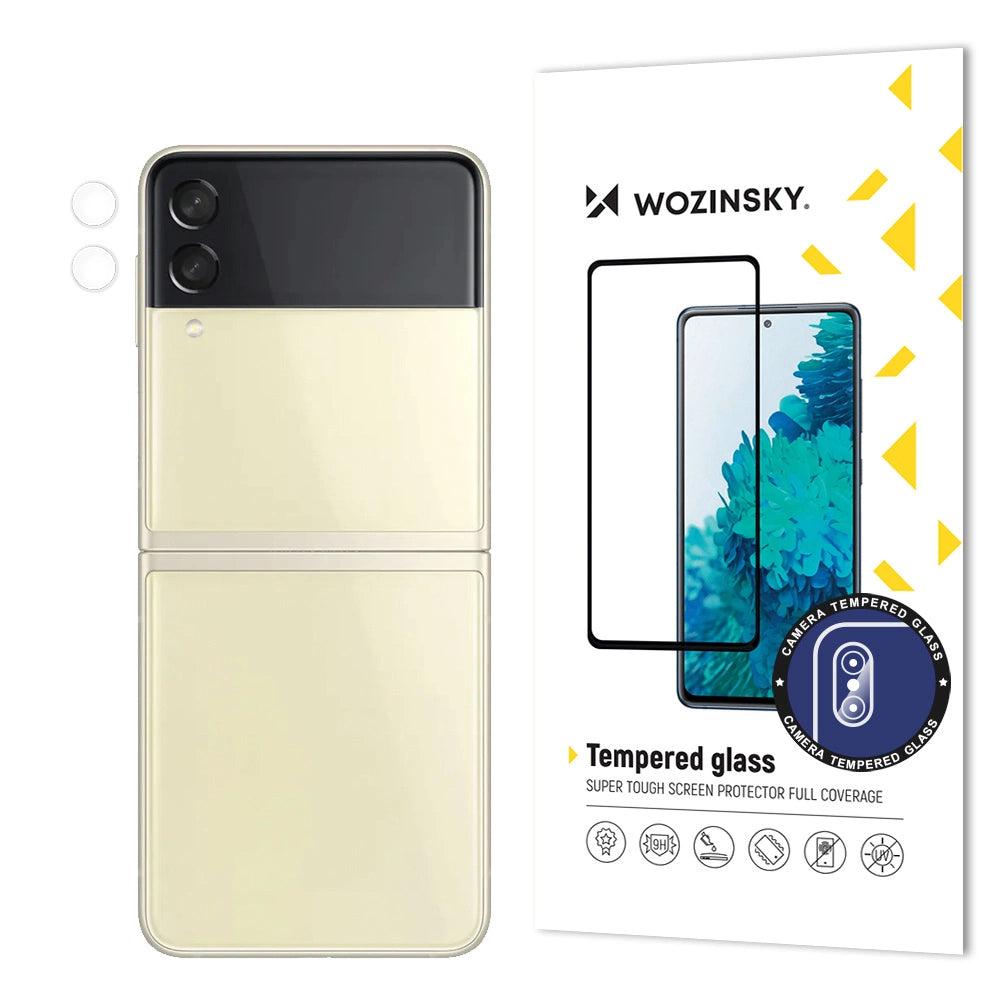 Wozinsky Camera Glass 9H hærdet glas til alle kameraer Samsung Galaxy Z Flip 3 kamera