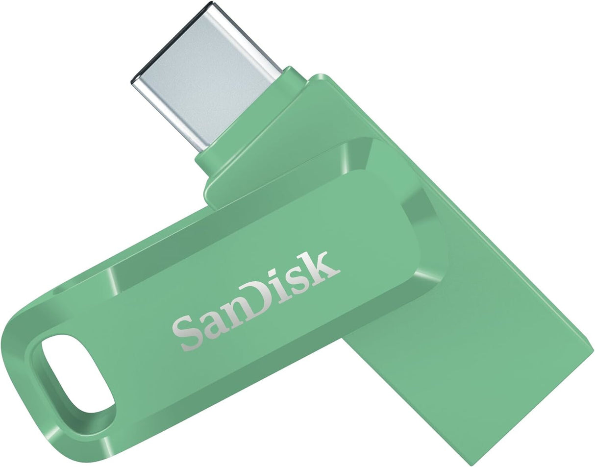 SanDisk Ultra Dual Drive Go USB 128GB USB-nøgle USB Type-A / USB Type-C 3.2 Gen 1 (3.1 Gen 1) Grøn