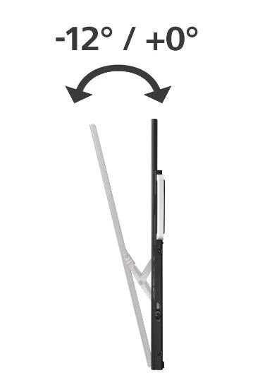 Hama 00220818 tv-beslag 2,54 m (100") Sort