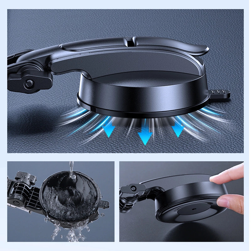 Joyroom mekanisk bil cockpit holder sort (JR-ZS283)