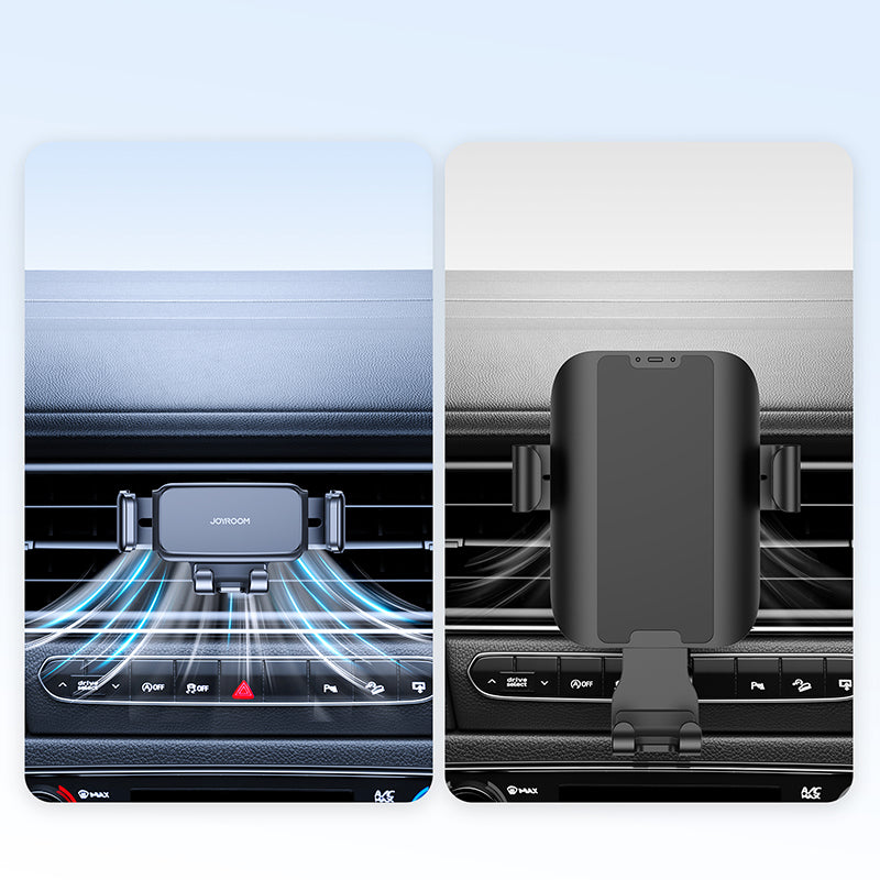 Joyroom mechanical car holder for air vent black (JR-ZS283)