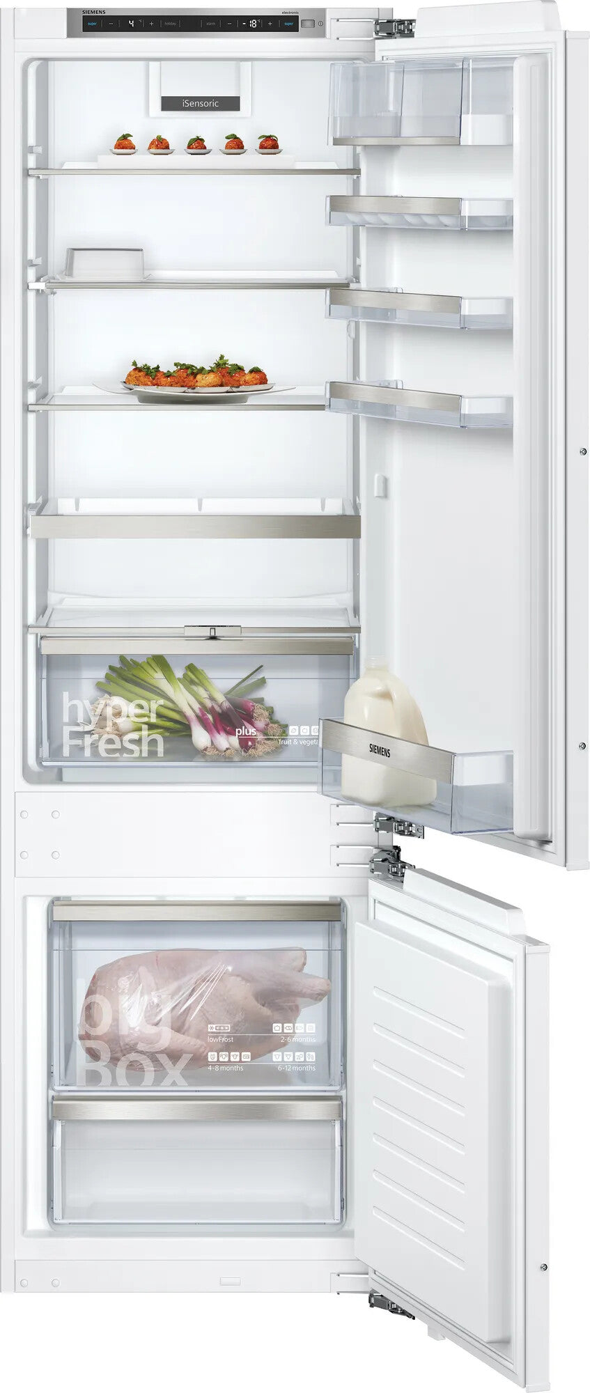 Siemens KI87SEDD0 integrerbart kølefryseskab