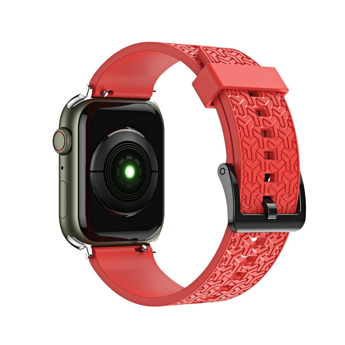 Watch Strap Y Watchband Armbånd til Apple Watch 42 / 44 / 45 mm - Rød