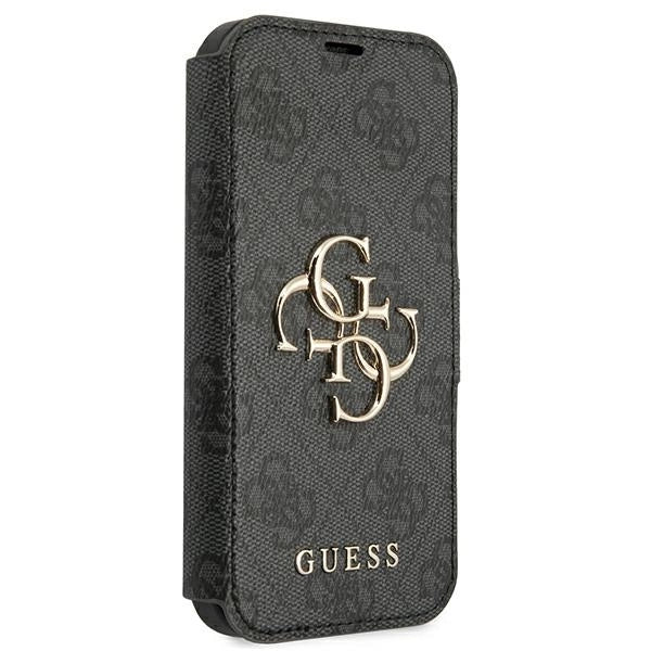 Guess GUBKP13L4GMGGR iPhone 13 Pro / 13 6.1" grey/grey book 4G Big Metal Logo