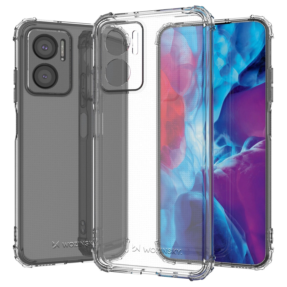 Wozinsky Anti Shock Armored Case til Xiaomi Redmi 10 gennemsigtig