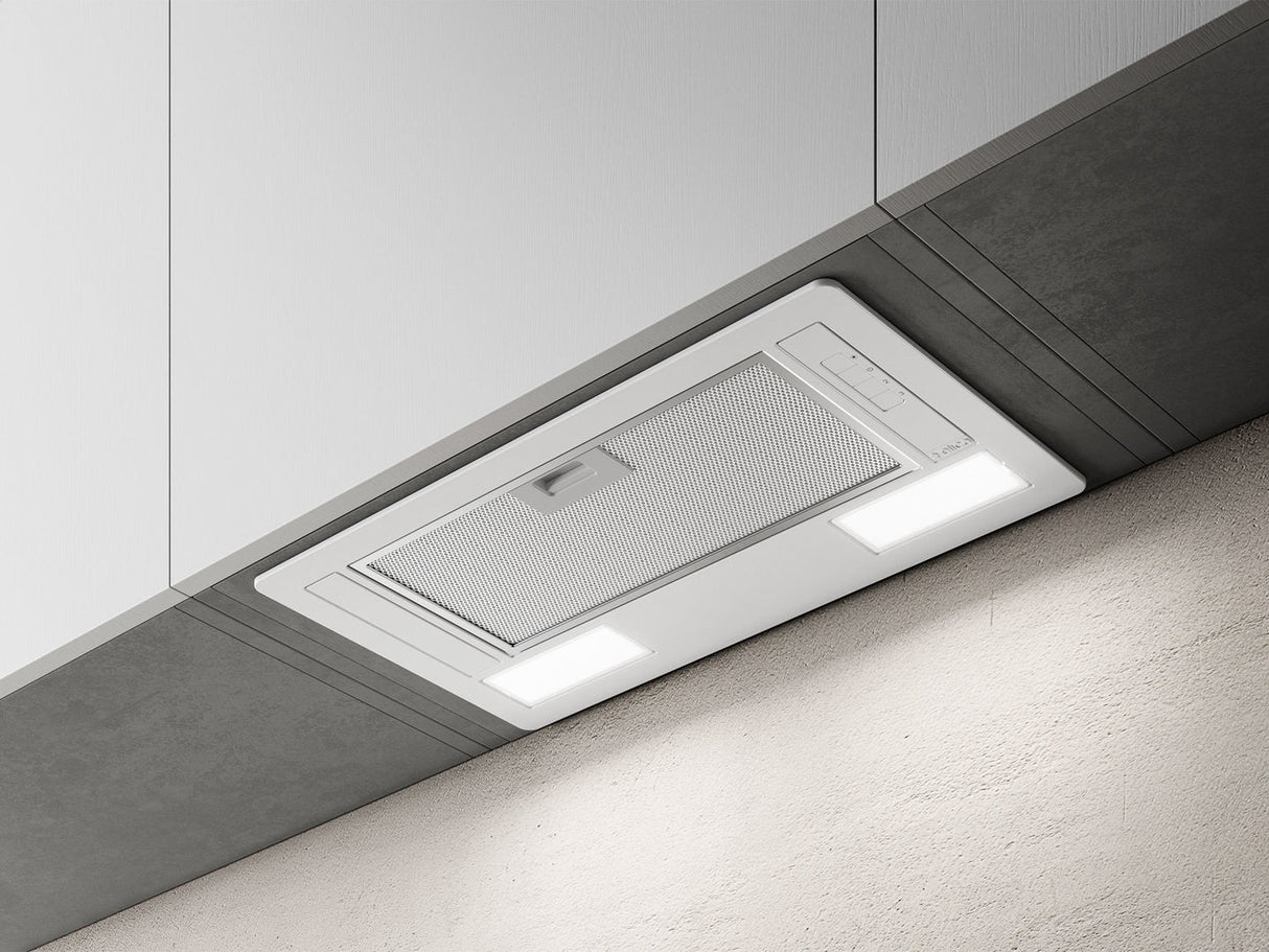 Elica PRF0142728 emhætte Indbygget under Aluminium, Hvid