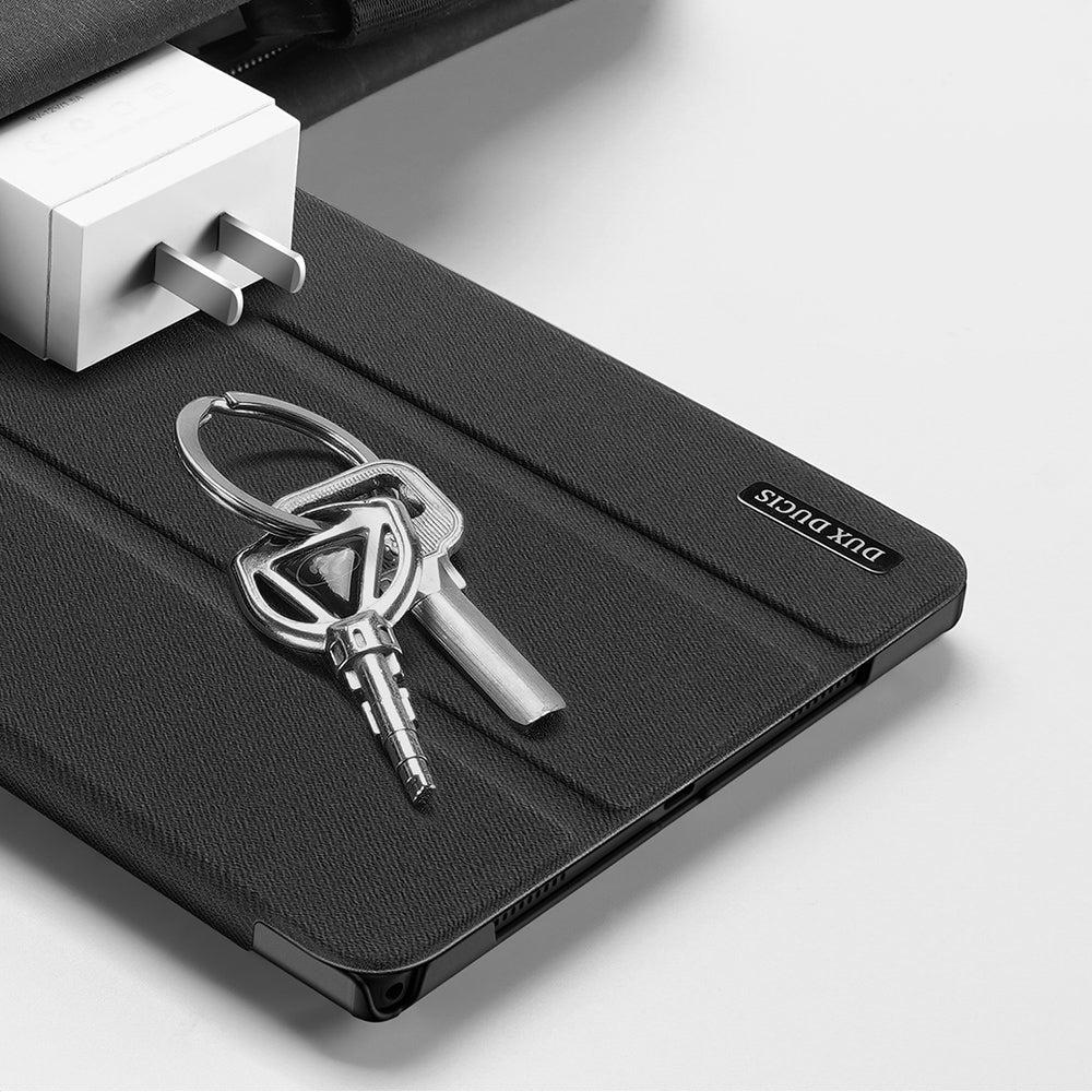 Dux Ducis Domo Foldbar Tablet Cover Case med Smart Sleep Function Stand Samsung Galaxy Tab A8 10.5' 2021 Sort