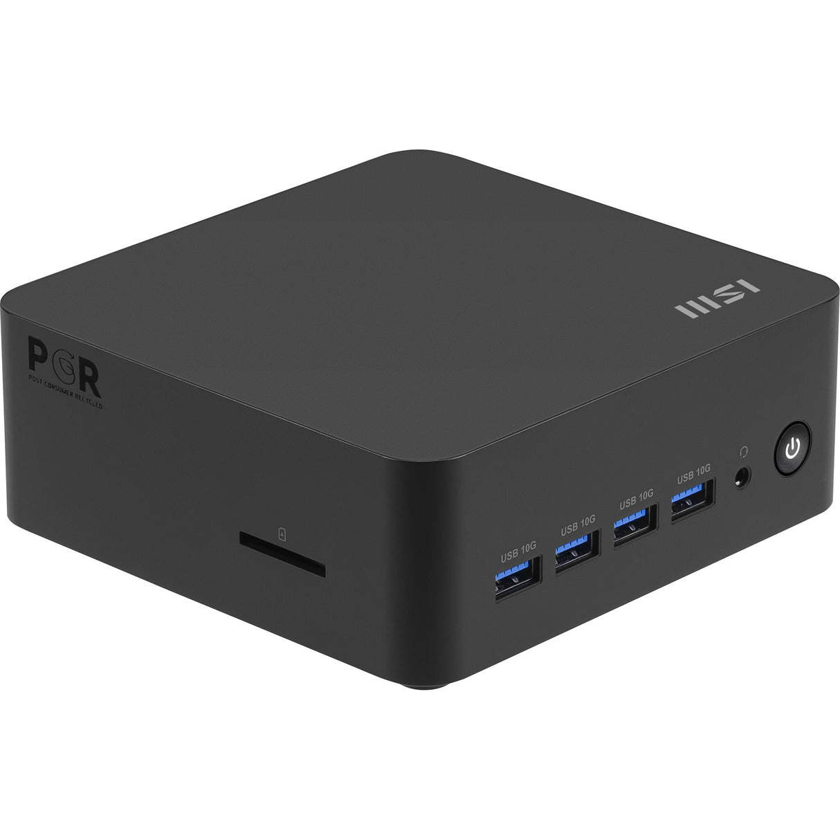 MSI Cubi AI 8M-008BEU Terning Sort 8645HS AMD SoC 4,3 GHz Indbyggede højttaler(e)