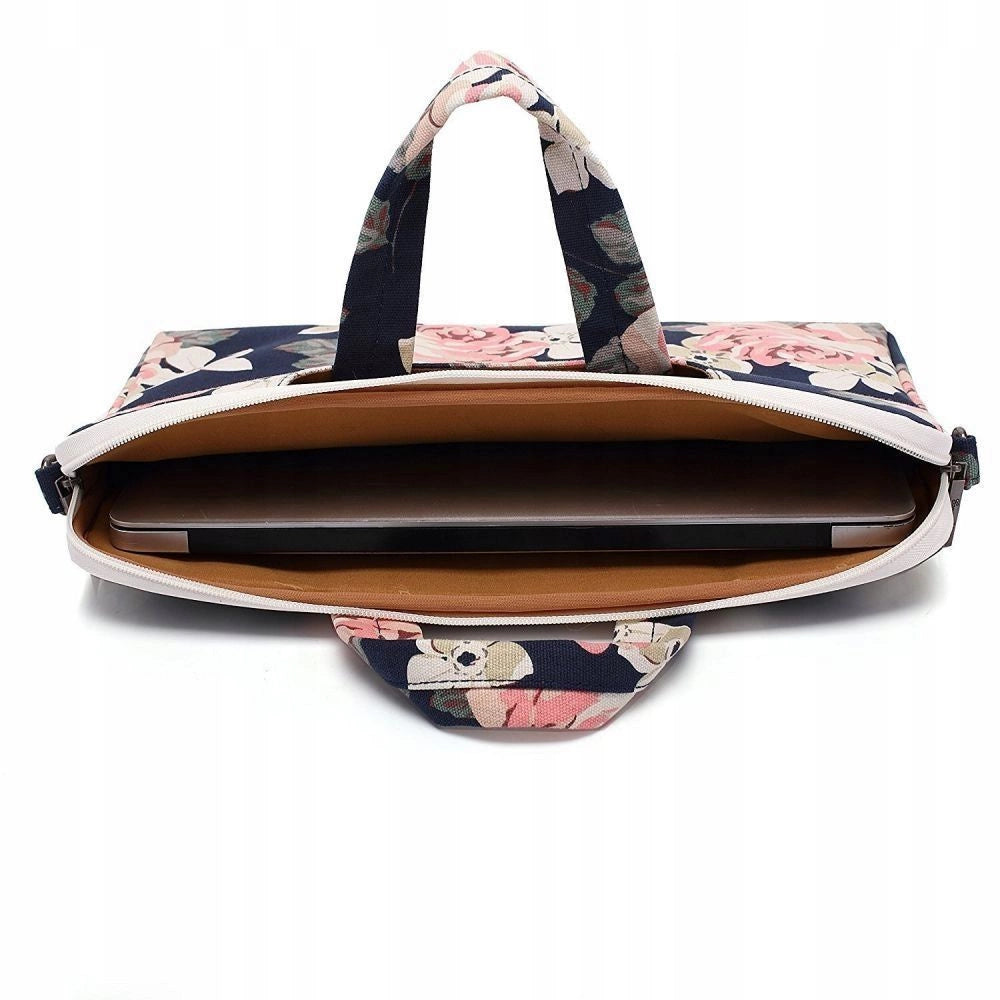 Canvaslife Briefcase Laptop Bag 15-16'' - White/Pink