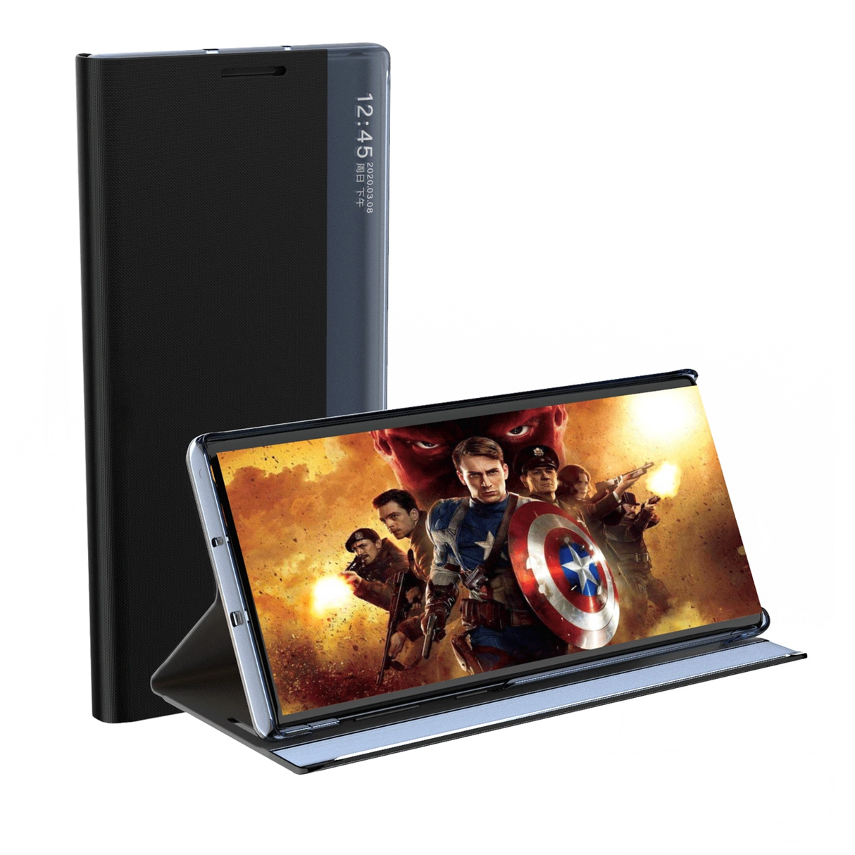 Ny Sleep Case cover til Samsung Galaxy A73 blå