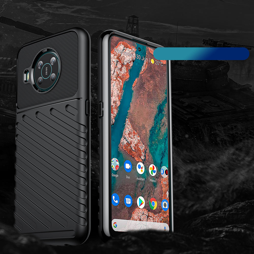 Thunder Case fleksibelt pansret cover til Nokia X100 sort