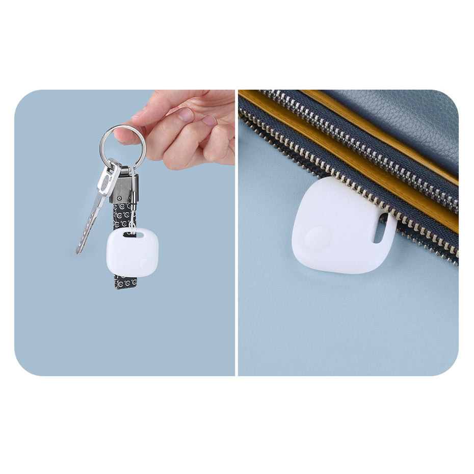 Baseus T2 Pro smart GPS tracker for children's handbag keys white (FMTP000002)