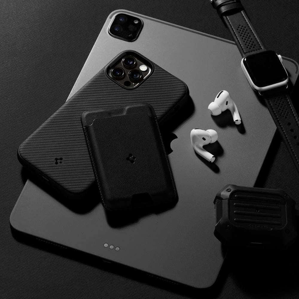 Spigen Valentinus Magnetic Wallet med MagSafe - sort