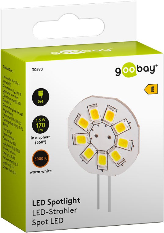 Goobay LED spotlight 1,5 W G4 120 lumen