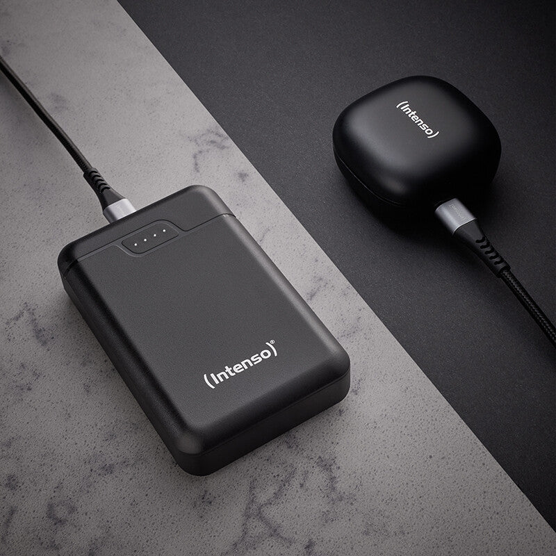 Intenso B10000 Lithium polymer (LiPo) 10000 mAh Sort
