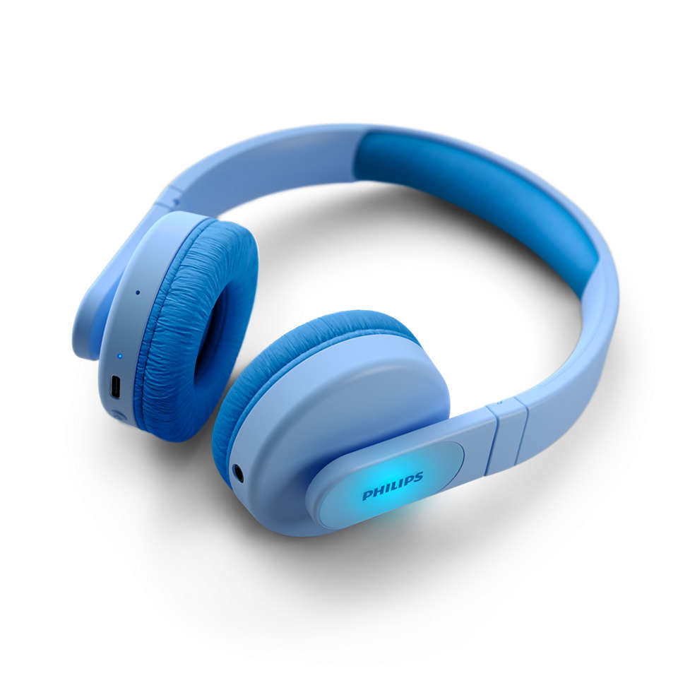 Philips Kids TAK4206BL Trådløs Kabling Hovedtelefoner Blå