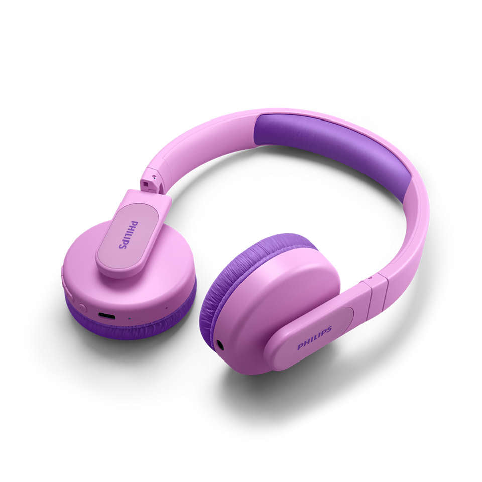 Philips TAK4206PK/00 hovedtelefoner/headset Kabel & trådløs Opkald/musik USB Type-C Bluetooth Lyserød