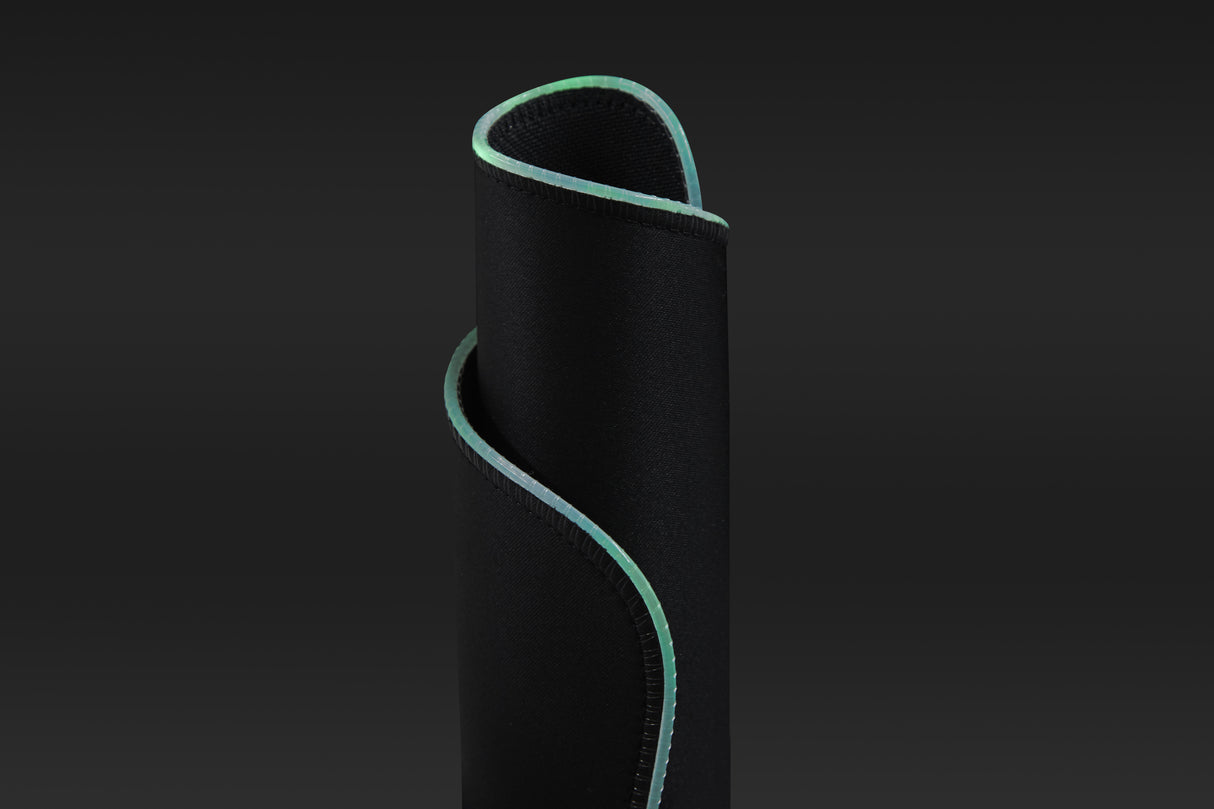 SureFire Silent Flight RGB-680 Gaming musemåtte Sort