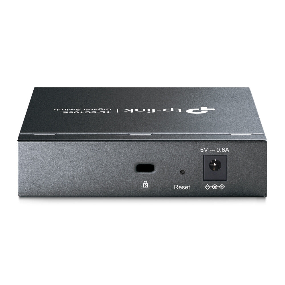 TP-Link TL-SG105E netværksswitch Administreret L2 Gigabit Ethernet (10/100/1000) Sort