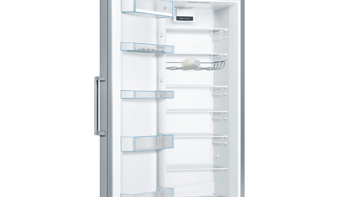 Bosch Serie 4 KSV36VLDP køleskab Fritstående 346 L Rustfrit stål