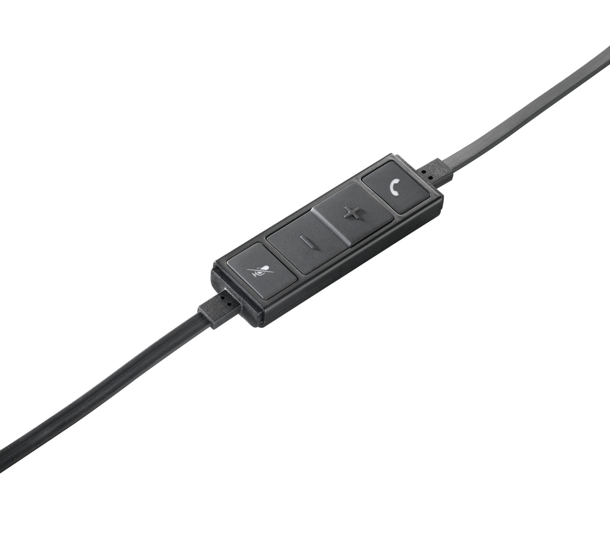 Logitech H650E Headset Ledningsført Kontor/Callcenter USB Type-A Sort, Sølv