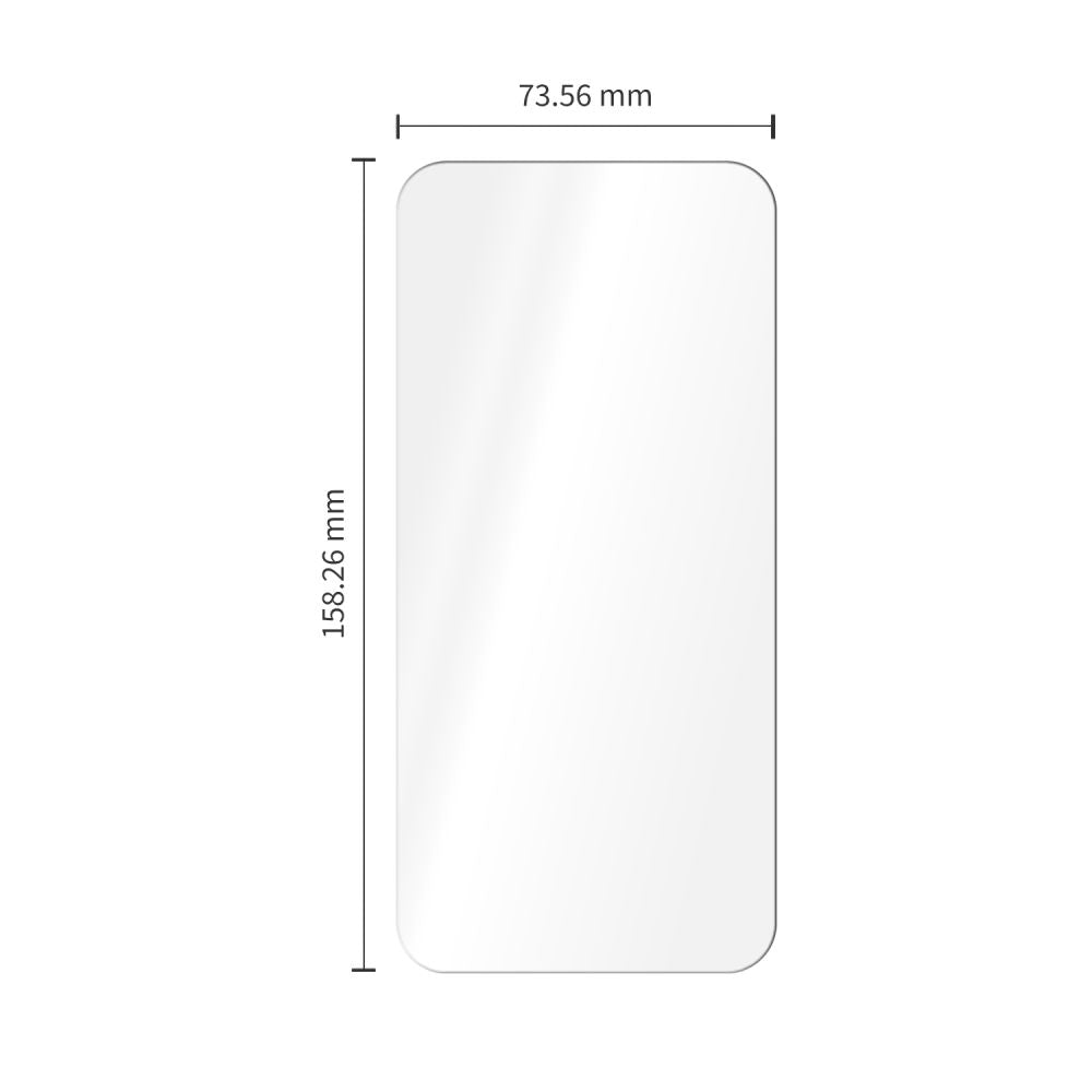 Hærdet Glas Tech Protect Glass Fit+ 2 Pack Galaxy S26 Fe Clear