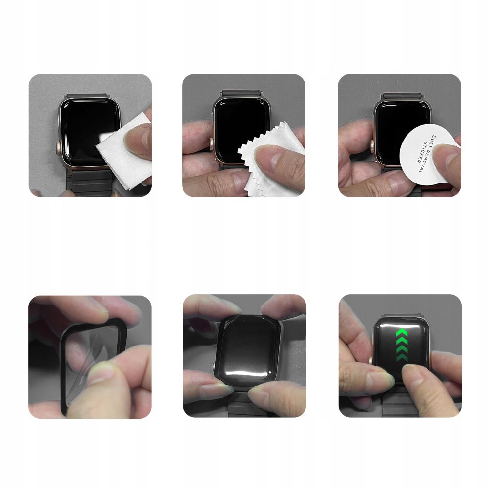 Tech Protect Glass Flex+ 2 Pak Garmin Vivoactive 6 Sort