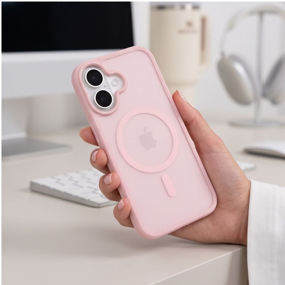 Tech Protect Basicmag Magsafe Iphone 17 Mat Pink