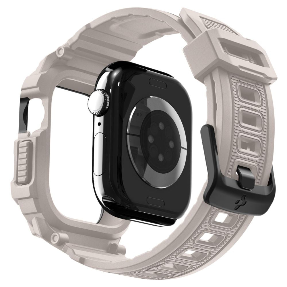 Spigen Rugged Armor ”Pro” V2 Apple Watch 10/11 (42 Mm) Dune Beige