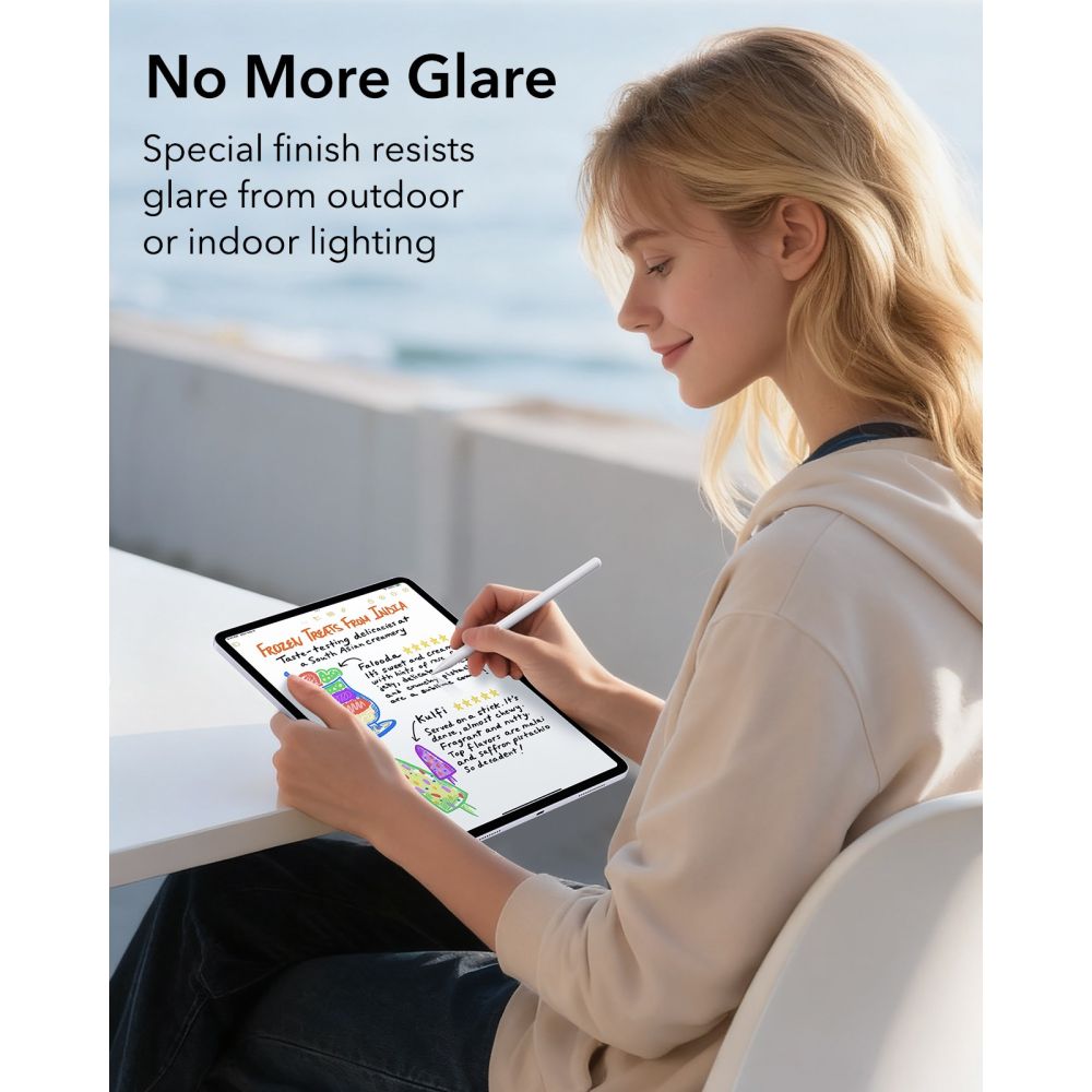 Hærdet Glas Esr Papir Feel 2 Pack Ipad Air 10,9” 4/5 / 2020 2022 / 11” 6/7/8 / 2024 2026 Klar