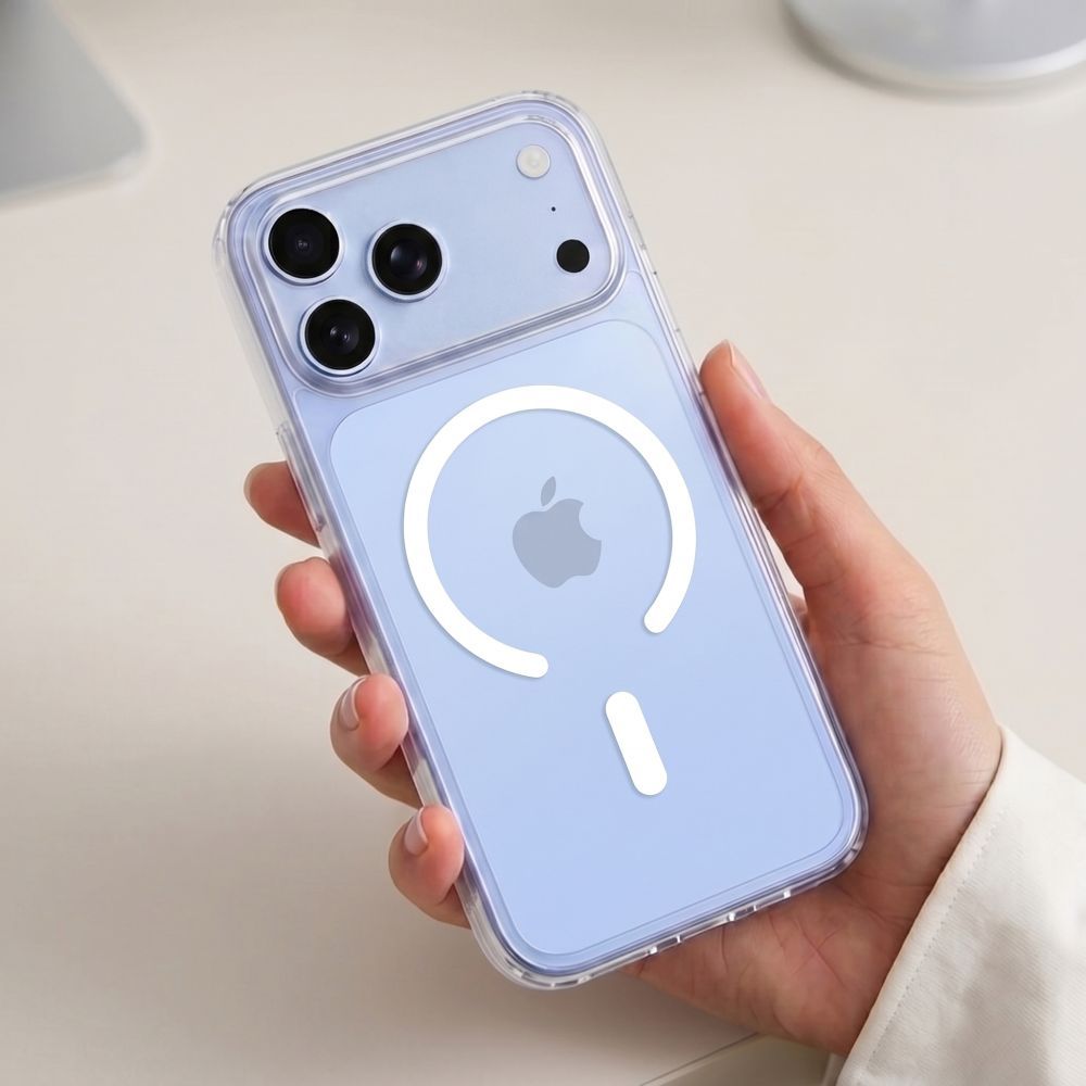 Tech Protect Flexair Hybrid Magsafe + Glas 2 Pak Iphone 17 Pro / 18 Pro Klar