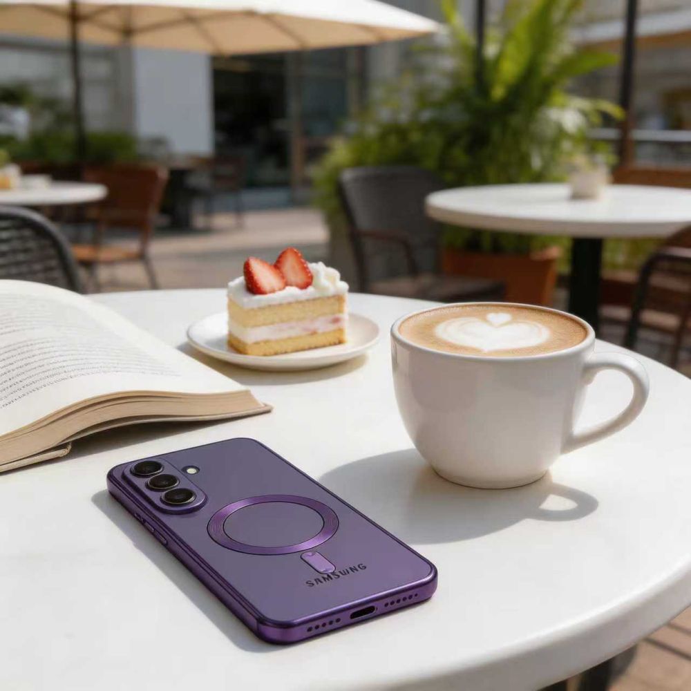 Tech Protect Magflex Magsafe Galaxy S26 Kobaltviolet