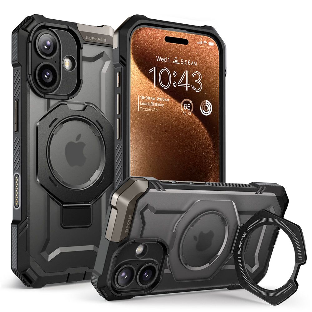 Supcase Ub Grip Mag Magsafe Iphone 17 Sort