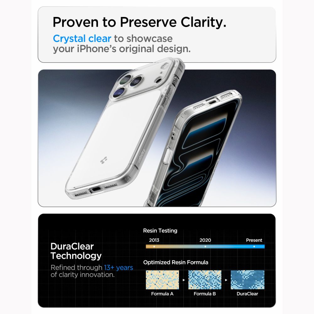 Spigen Ultra Hybrid T Magsafe Iphone 17 Pro / 18 Pro Glossy Hvid