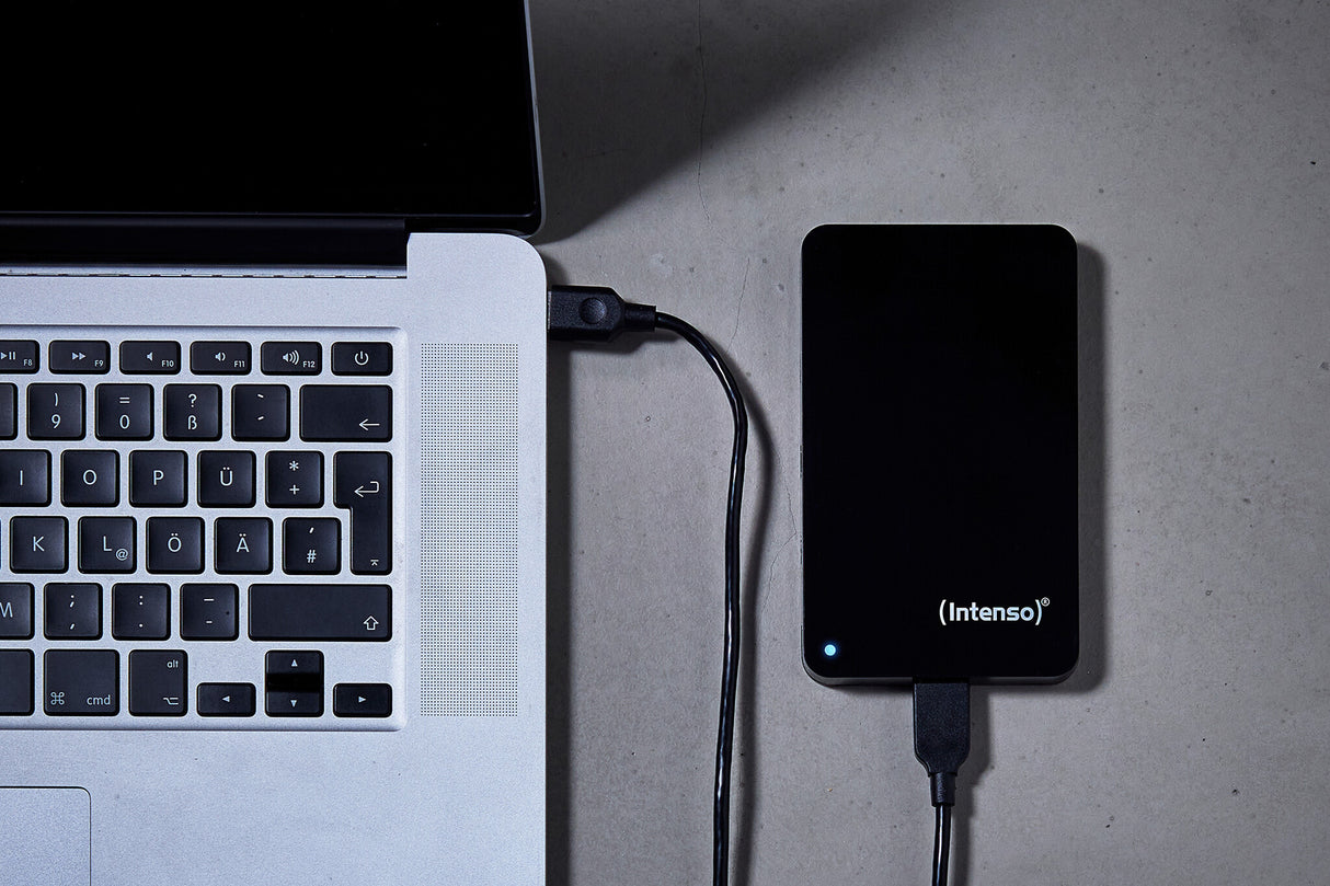 Intenso Memory Case ekstern harddisk 1 TB 5400 rpm 2.5" Micro-USB B 3.2 Gen 1 (3.1 Gen 1) Sort