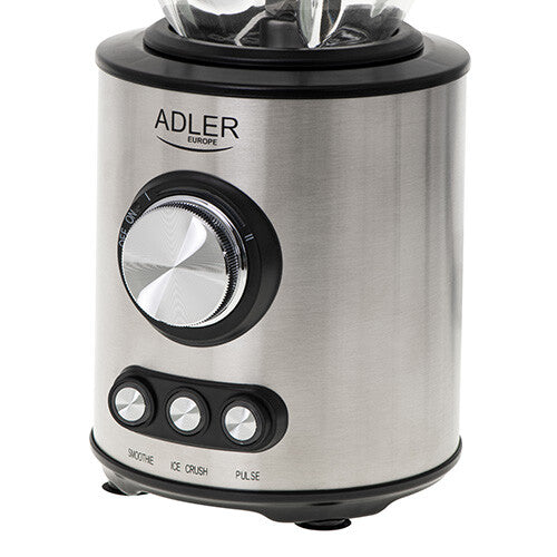 Adler AD 4078 blender Bordplade blender 1700 W Sort, Rustfrit stål, Transparent