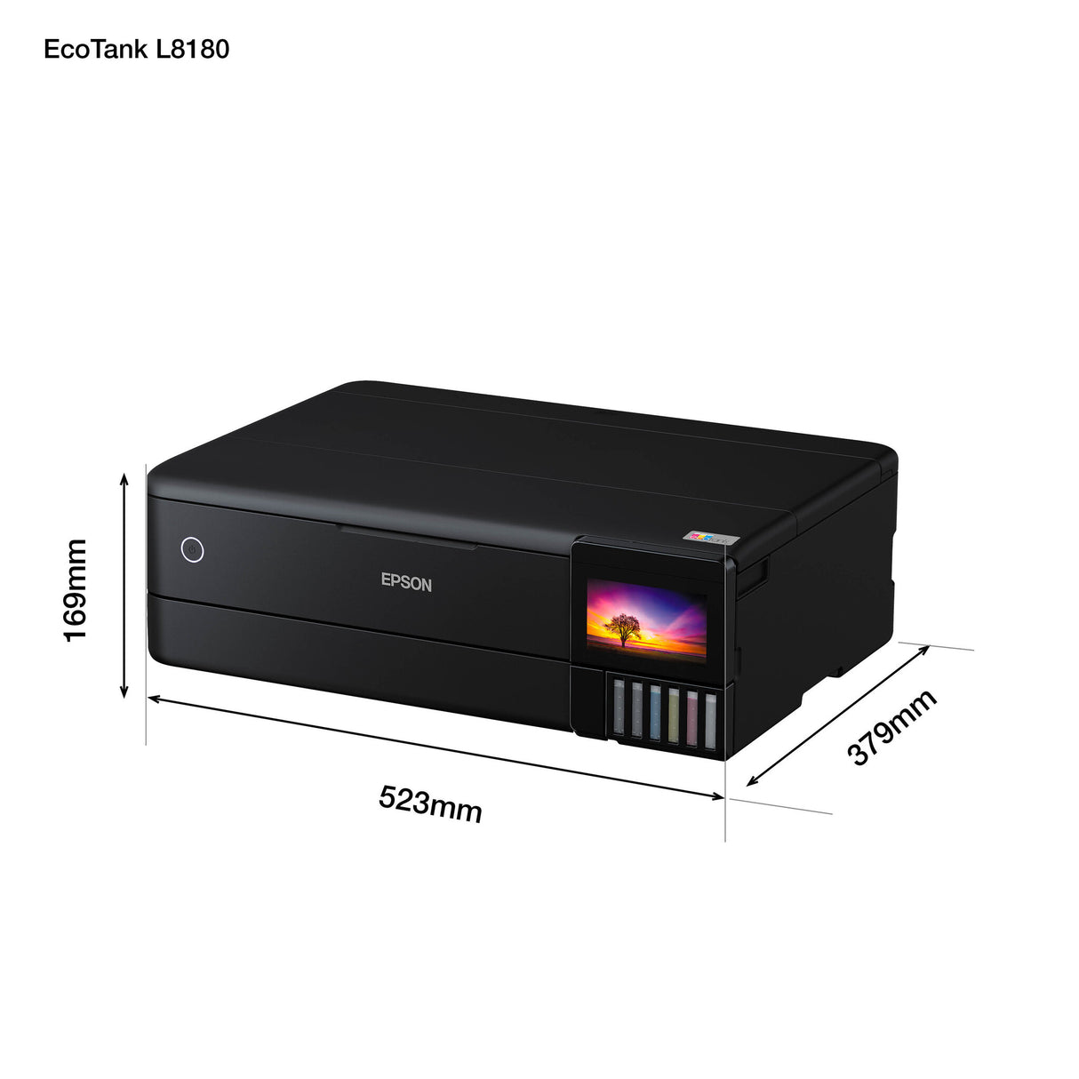 Epson EcoTank L8180 Inkjet A3+ 5760 x 1440 dpi 32 sider pr. minut Wi-Fi