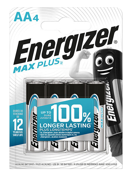 Energizer Max Plus AA4 Engangsbatteri AA Alkaline