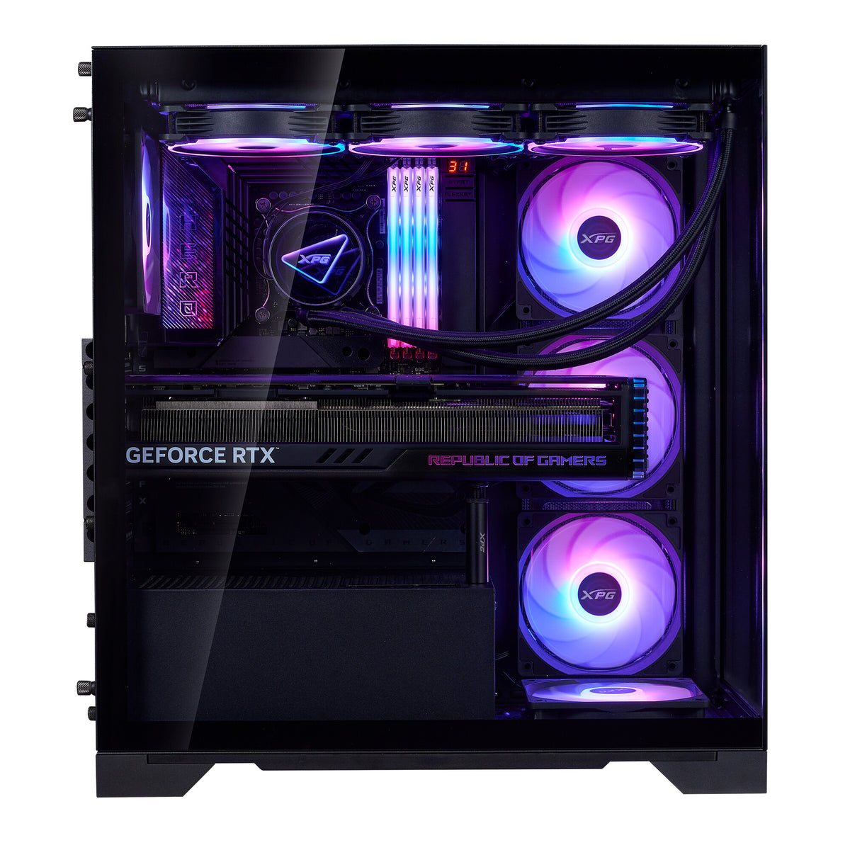 XPG Invader X BTF Midi Tower Sort