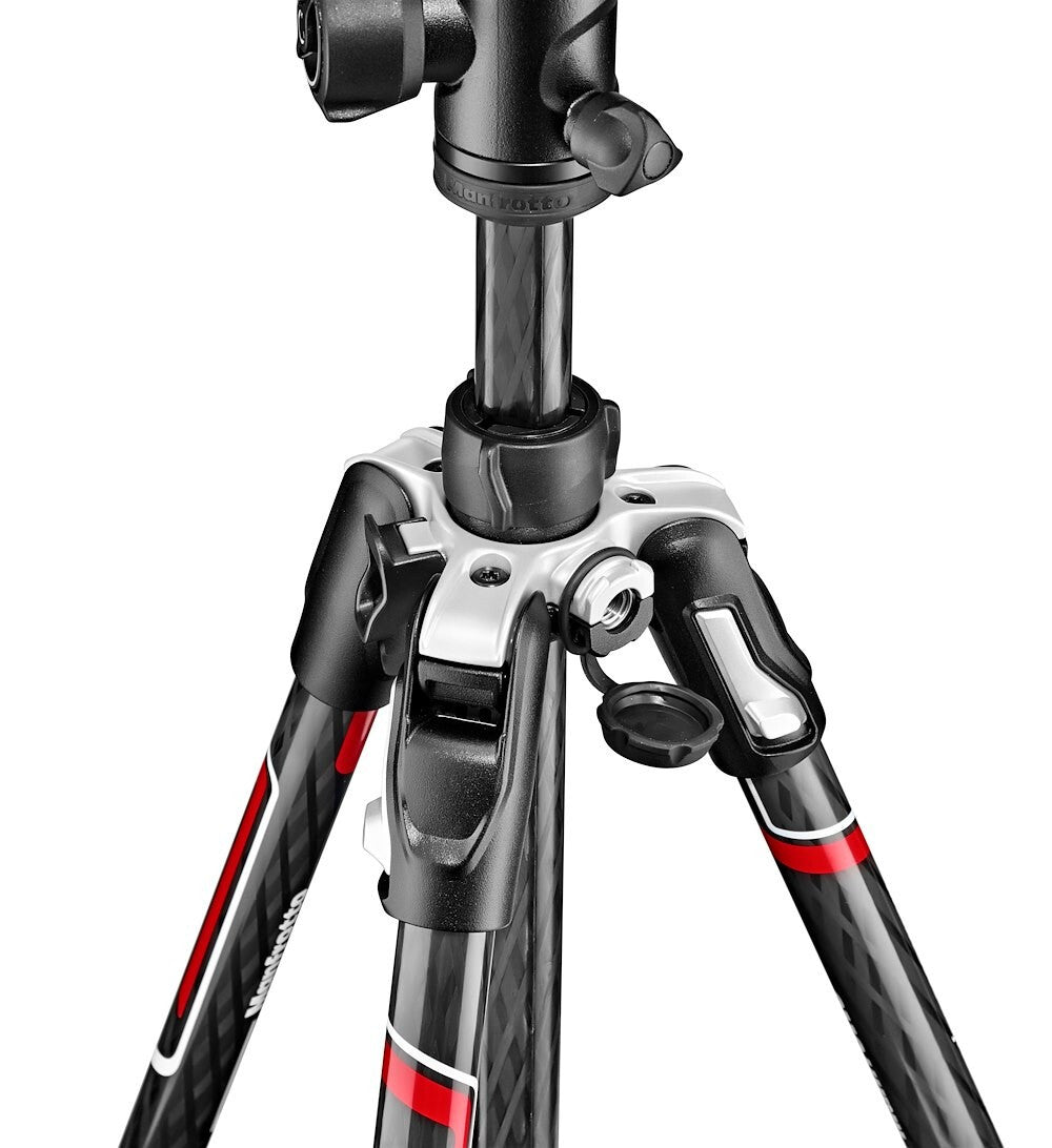 Manfrotto MKBFRTC4-BH kamerastativ Håndholdte videokameraer 3 ben Sort, Sølv