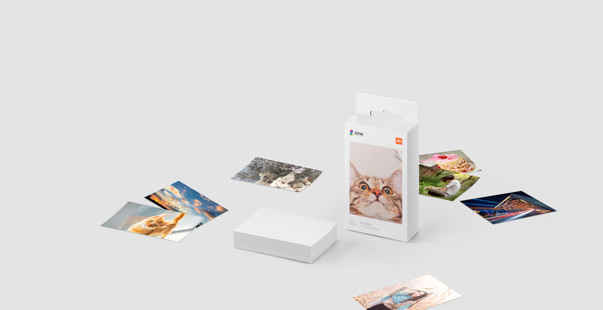 Xiaomi TEJ4019GL fotopapir Hvid Mat